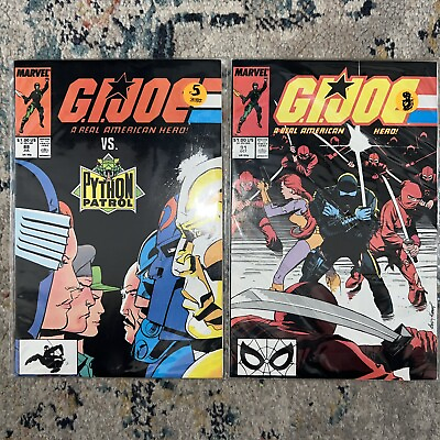 #ad G.I. Joe Comic LOT of 2: 88 and 91 High Grade $14.99