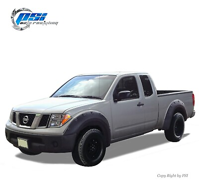 #ad Paintable Pop Out Bolt Fender Flares Fits Nissan Frontier 06 20 ; 6#x27;1quot; Bed Only $265.05