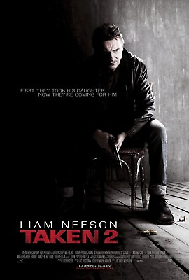 #ad 2012 Art Print Promo Poster quot;Taken 2quot; Action Film Liam Neeson Wall Decor Gift $9.99