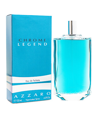 #ad Chrome Legend by Azzaro Cologne for Men 4.2 oz New In Box $23.98