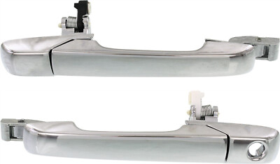 #ad Pair Exterior Door Handles Set of 2 Front Driver amp; Passenger Side Left Right $78.00
