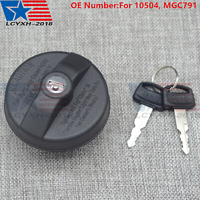 #ad LOCKING Gas Cap For Fuel Tank With Keys MGC791 for FORD F150 F250 F250 F350 F450 $13.99