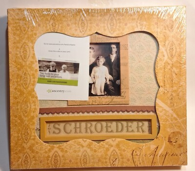 #ad NEW amp; SEALED Kamp;COMPANY ANCESTRY ANCESTRY.COM DELUXE SCRAPBOOK KIT 536043 $39.99
