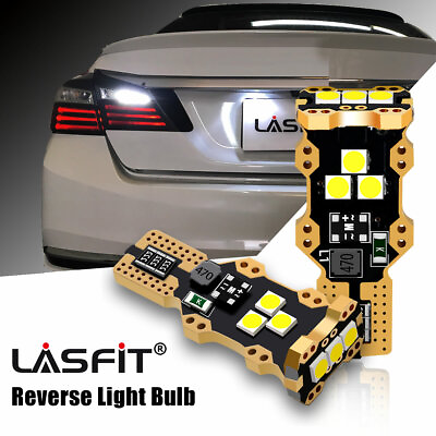 #ad LASFIT LED Bulbs Reverse Backup Light for Honda Accord Civic 2022 T15 Error Free $14.99