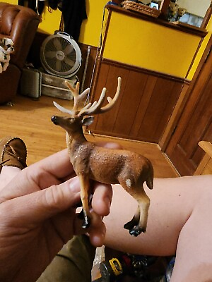 #ad MOJO Elk Animal Figure Plastic Toy 4.5quot; $7.95