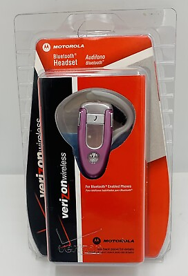#ad Motorola H500 Pink Bluetooth Wireless Headset $49.95