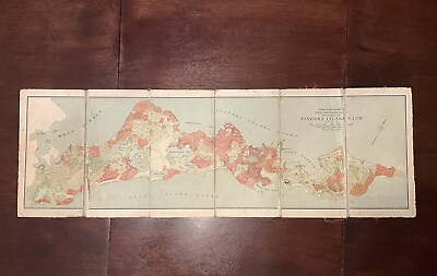 #ad **Fishers Island Corp. Original Map Preliminary Plan for Fishers Island Club** $2495.00