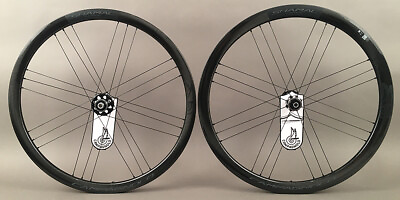 Campagnolo Shamal Carbon Bike Disc Brake Wheels 2 Way Fit Fits EKAR 10 13 Speed $1699.00
