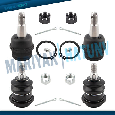 #ad 4PC Front Upper amp; Lower Ball Joint Set For 1994 1995 1996 Dodge Ram 1500 2WD RWD $32.80