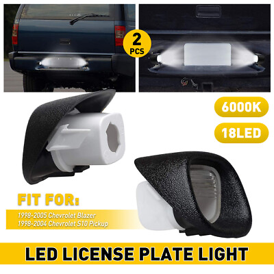 #ad AUXITO License Plate Light LED Lamp Super Bright For 1998 2005 Chevy Blazer S10 $14.98