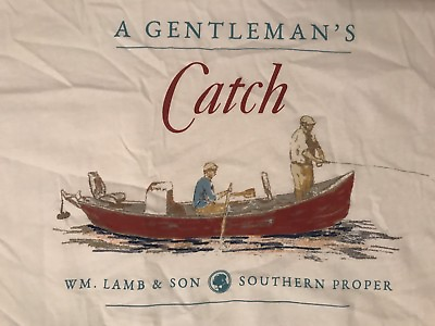 #ad #ad NEW Southern Proper White Pocket Tee Shirt Gentlemans Catch Size Medium $8.99