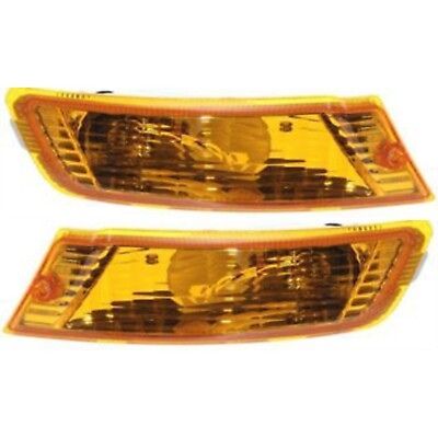 #ad Turn Signal Light Set For 2005 2007 Jeep Liberty Front Left and Right with Bulb $25.18