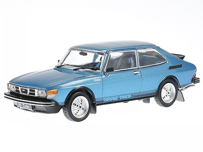 #ad Saab 99 Turbo 1977 blue metallic diecast model car CLC393 IXO 1:43 $41.90