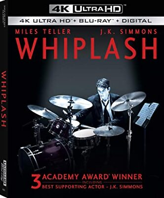#ad New Whiplash 4K Blu ray Digital $15.50