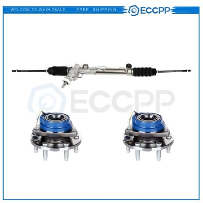 #ad Eccpp Steering Rack And Pinion 2 Wheel Hub Bearing W Abs Rack 267A 22 1029 $248.49