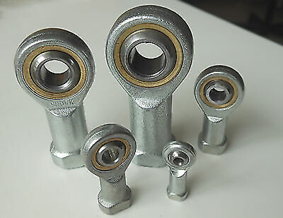 #ad Free ship 4pcs Right Hand 6mm SI6T K PHSA6 Threaded Female Rod End Joint Bearing $13.75