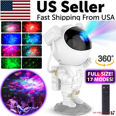 #ad Astronaut Projector Galaxy Starry Sky Night Light Ocean Star LED Lamp Remote $29.95