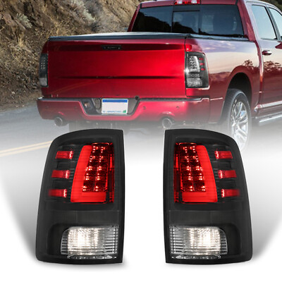 #ad Black LED Tail Lights Rear Lamp For 2010 2022 Dodge RAM 1500 2010 2018 2500 3500 $123.79