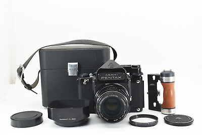 #ad 【Exc5 w Case】 Pentax 6x7 67 Camera TTL SMC Takumar 105mm F2.4 Lens From JAPAN $799.99