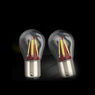 #ad 2Pcs 4 LED Filament 1157 BAY15D 21 5W Reverse Backup Tail Stop Brake Light Bulb $6.80