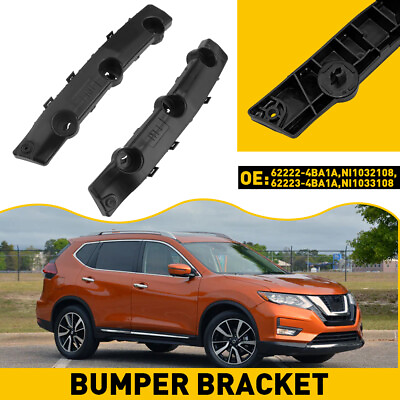 #ad For Nissan Rogue SUV 2014 2019 Bumper Bracket Front 2PCS Beam Mount Support US $11.39