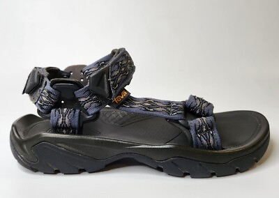 #ad Teva Men#x27;s Terra Fi 5 Universal Sport Hiking Outdoor Madang Blue Sandals Size 8 $52.50