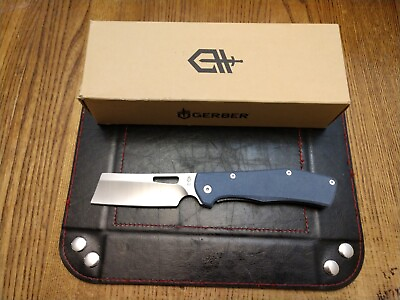 Gerber Flatiron Folding Knife Micarta amp; SS Handle 3.6quot; D 2 Blade 3.9 OZ $37.49