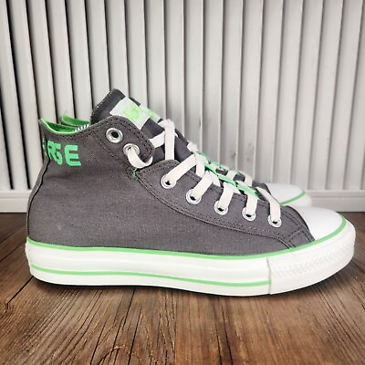 #ad Womens 8 Converse Chuck Taylor All Star Gray Hi Fold Over Sneakers Shoes 535580F $49.00