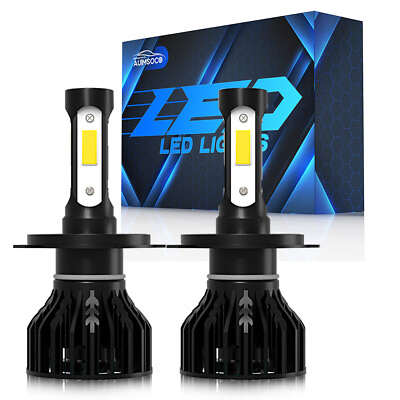 #ad 2x H4 9003 LED Headlight Bulbs High Low Beam White for Ford Escape 2001 2004 $25.99