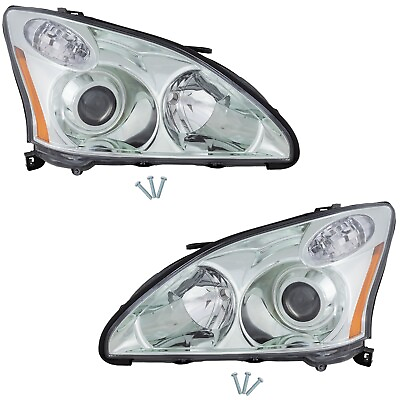 #ad HID Xenon Headlights Headlamps Left amp; Right Pair Set for 04 06 Lexus RX330 $167.13