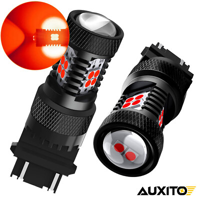 #ad AUXITO Brake Tail Light 3157 3057 Red LED Bulb for 03 16 Ram 1500 2500 3500 100W $14.24