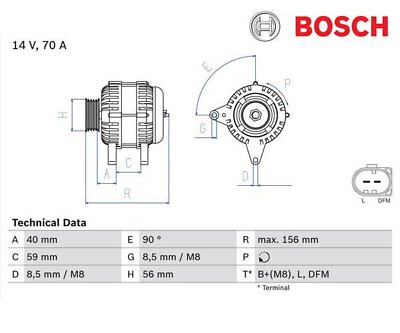 #ad Generator BOSCH 0986041510 für VW Golf IV Bora Bora Variant EUR 196.78