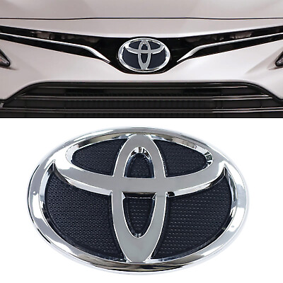 #ad 07 09 TOYOTA CAMRY FRONT EMBLEM GRILLE GRILL CHROME BADGE BUMPER LOGO $15.97