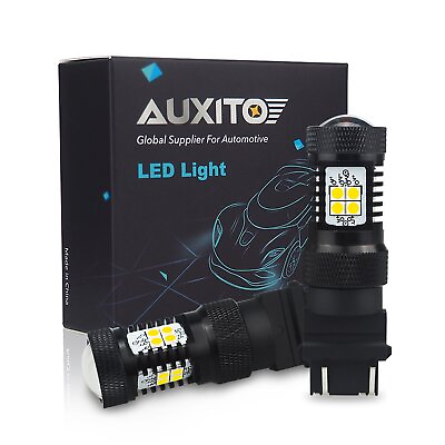 #ad 2X AUXITO 3157 3156 4057 LED 6000K Parking Bulb Reverse backup Light 2800LM EXD $13.29