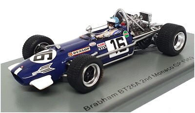 #ad Spark 1 43 Scale S8317 Brabham BT26A 2nd Monaco GP 1969 #16 Courage GBP 79.99
