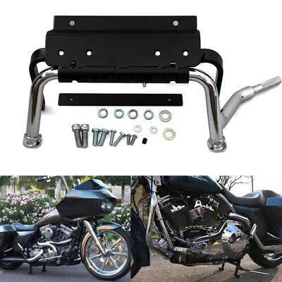 #ad Adjustable Service Center Stand For Harley 1999 2008 Touring Road King CVO FLHR $75.00