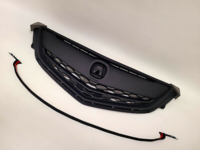 #ad Fits ACURA TLX 2015 2016 2017 Front Grille Grill All Black W All Black Moulding $120.99