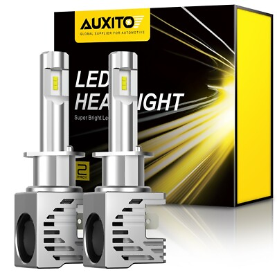 #ad New H1 LED Headlight 30000LM Hi Lo Beam 6500K White Wireless Save Energy US $38.99