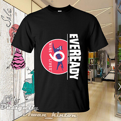 #ad Clothing TShirt Eveready Logo Unisex Black Color Shirt $9.05