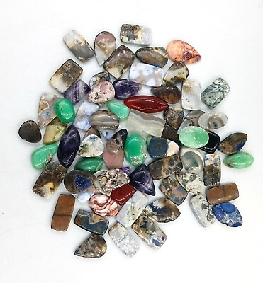 #ad Mix Gemstone handmade Stone Loose Gemstone Wholesale lot Natural Lot 71855 $8.16