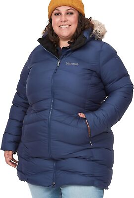 #ad Marmot Montreal Women#x27;s Mid Thigh Length Down Puffer Coat Fill Power 700 $725.00