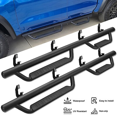 #ad Drop Step FIT 2015 2024 Chevy Colorado Canyon Crew Cab 3quot; Side Bar Running Board $165.99