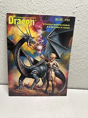 #ad Dragon Magazine Issue # 53 September 1981 Very Good $20.99