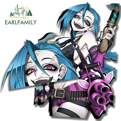 #ad EARLFAMILY 5quot; Jinx Devil Car Stickers Window Motorcycle Anime decal DIY decorate $3.79