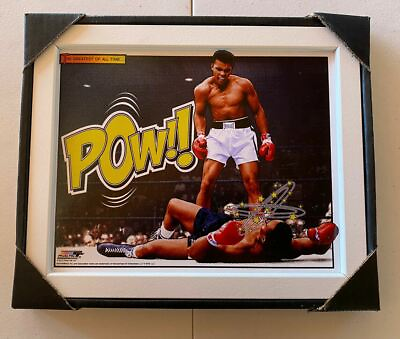 #ad Muhammad Ali Photo File 2012 Framed 9×11 $39.99