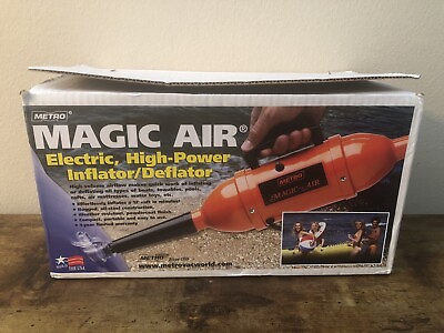 #ad METRO Magic Air Electric Inflator Deflator 110 IDAR Household Current $50.00