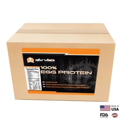 #ad 15lb Bulk Instant Egg White Protein Powder Factory Direct VANILLA $124.97