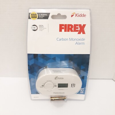 Kidde Firex Night Hawk Carbon Monoxide Alarm Detector Digital Batteries Included $11.95