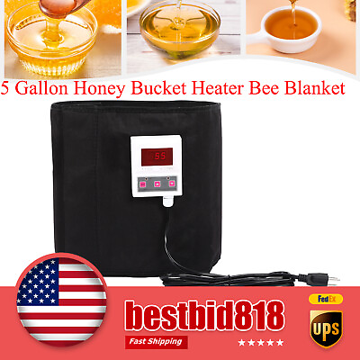 #ad 400W Honey Bucket Heater Bee Blanket 5 Gallon Pail Heater Honey Barrel Heater $95.00