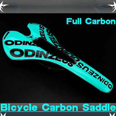 #ad #ad Carbon Fiber Bike Saddle Seat Cushion Ultralight Road MTB Fold Bike Front Seat $59.50
